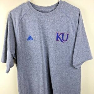 Kansas Jayhawks adidas Basketball Shooter Shirt